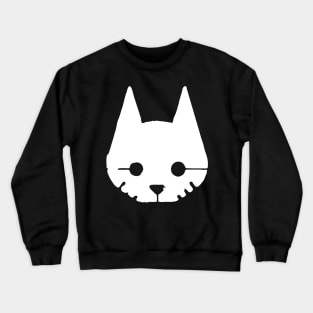 white cat Crewneck Sweatshirt